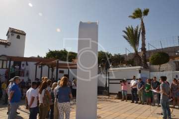 Homenaje en Telde a las víctimas de Spanair en el décimo aniversario del accidente aéreo (Foto Francisco Javier Santana)